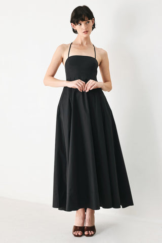 PURE LINE WOVEN MIDI DRESS - Glamourous Grace