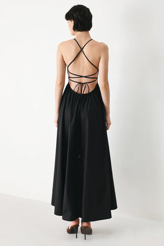 PURE LINE WOVEN MIDI DRESS - Glamourous Grace