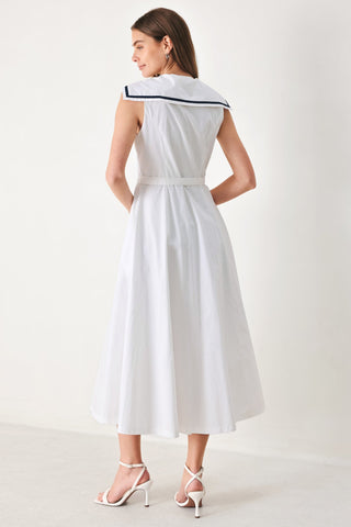 DARLING DAY WOVEN MIDI DRESS - Glamourous Grace