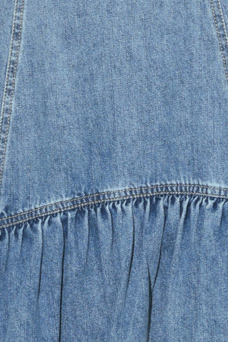 RUNWAY REBEL DENIM MIDI DRESS - Glamourous Grace