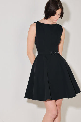 ALL EYES ON YOU WOVEN MINI DRESS - Glamourous Grace