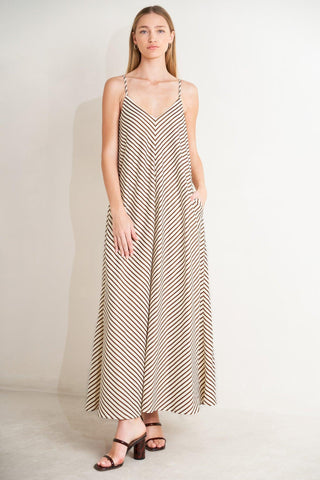 SEASIDE SILHOUETTE WOVEN MIDI DRESS - Glamourous Grace