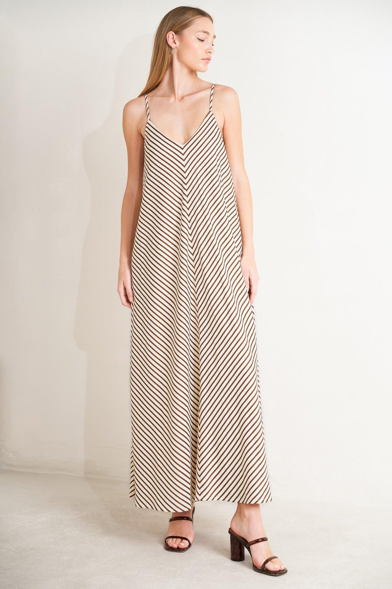 SEASIDE SILHOUETTE WOVEN MIDI DRESS - Glamourous Grace