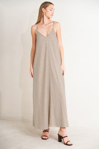 SEASIDE SILHOUETTE WOVEN MIDI DRESS - Glamourous Grace