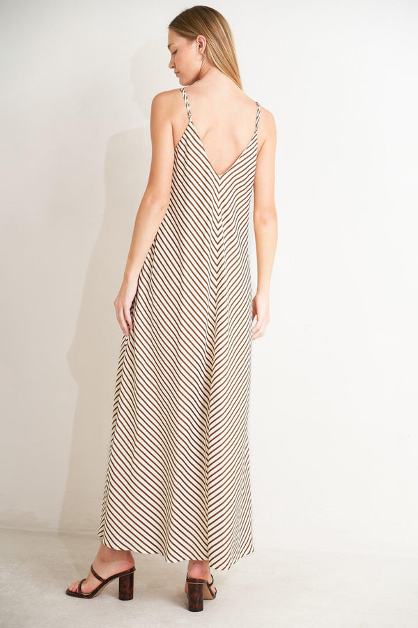 SEASIDE SILHOUETTE WOVEN MIDI DRESS - Glamourous Grace