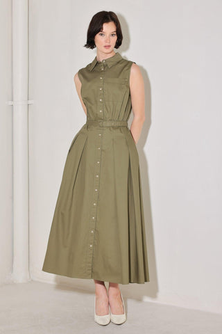 SIMPLY UNSTOPPABLE WOVEN MIDI DRESS - Glamourous Grace