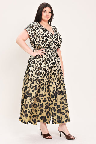 WILD MUSE WOVEN MIDI DRESS - Glamourous Grace