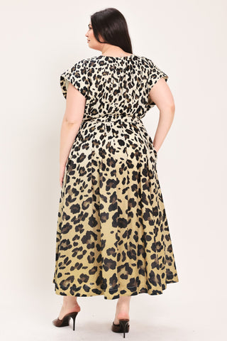 WILD MUSE WOVEN MIDI DRESS - Glamourous Grace