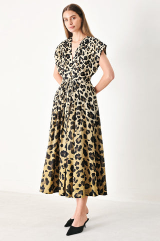 WILD MUSE WOVEN MIDI DRESS - Glamourous Grace