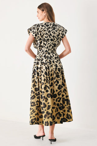 WILD MUSE WOVEN MIDI DRESS - Glamourous Grace