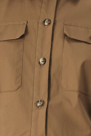 DESERT ICON WOVEN MIDI SHIRT DRESS - Glamourous Grace