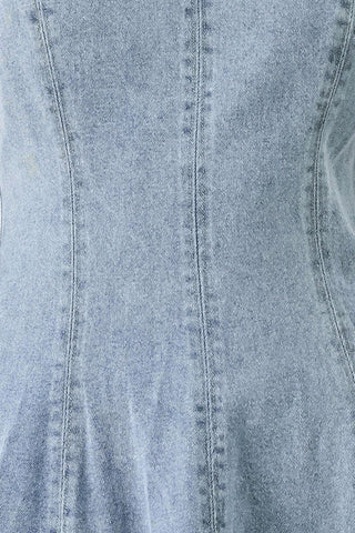 CLOUD NINETTE DENIM MIDI DRESS - Glamourous Grace
