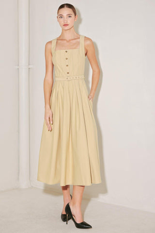 SAHARA GRACE WOVEN MIDI DRESS - Glamourous Grace