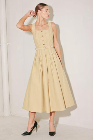 SAHARA GRACE WOVEN MIDI DRESS - Glamourous Grace