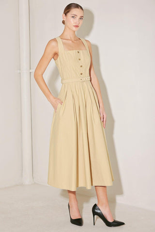 SAHARA GRACE WOVEN MIDI DRESS - Glamourous Grace