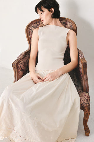 DAYDREAM THREAD MIDI DRESS - Glamourous Grace