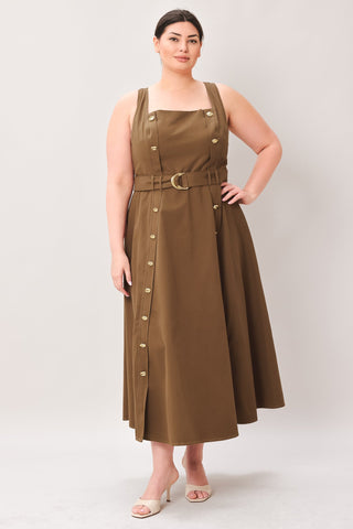 SWEET SIENNA WOVEN MIDI DRESS - Glamourous Grace LLC