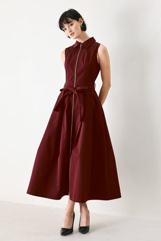 TIMELESS MOOD WOVEN MIDI DRESS - Glamourous Grace