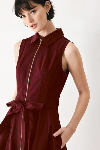 TIMELESS MOOD WOVEN MIDI DRESS - Glamourous Grace