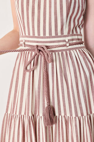 ROSY BREEZE WOVEN ANKLE DRESS - Glamourous Grace