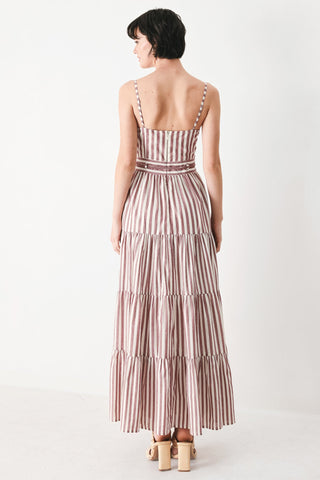 ROSY BREEZE WOVEN ANKLE DRESS - Glamourous Grace