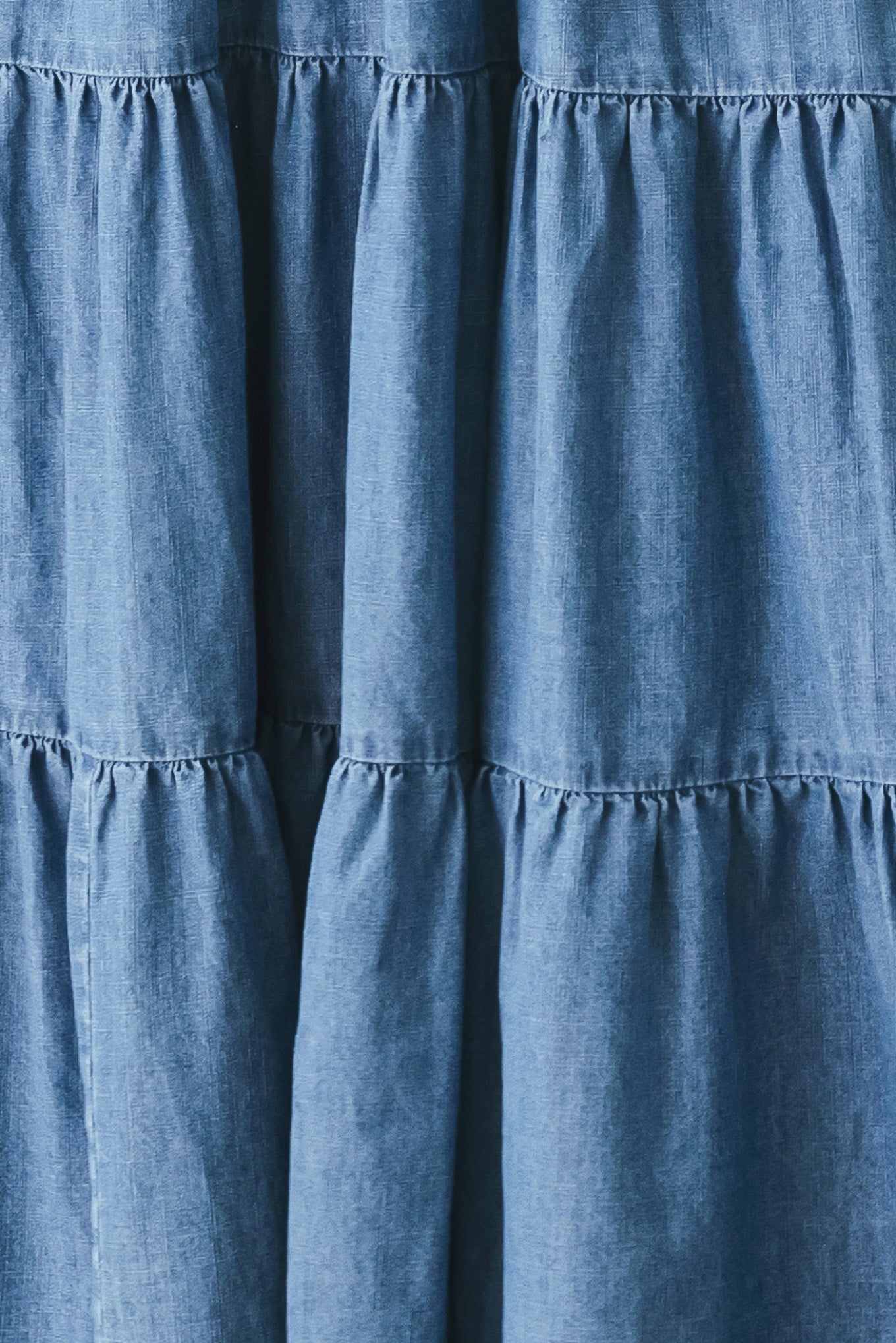 OCEAN SKY DENIM MIDI DRESS - Glamourous Grace