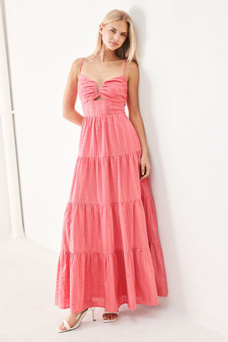 SWEET ESCAPE WOVEN MAXI DRESS - Glamourous Grace