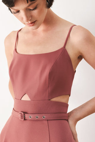 PEARL MOON WOVEN MIDI DRESS - Glamourous Grace