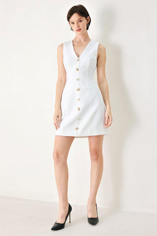 PURE GLAM WOVEN MINI DRESS - Glamourous Grace