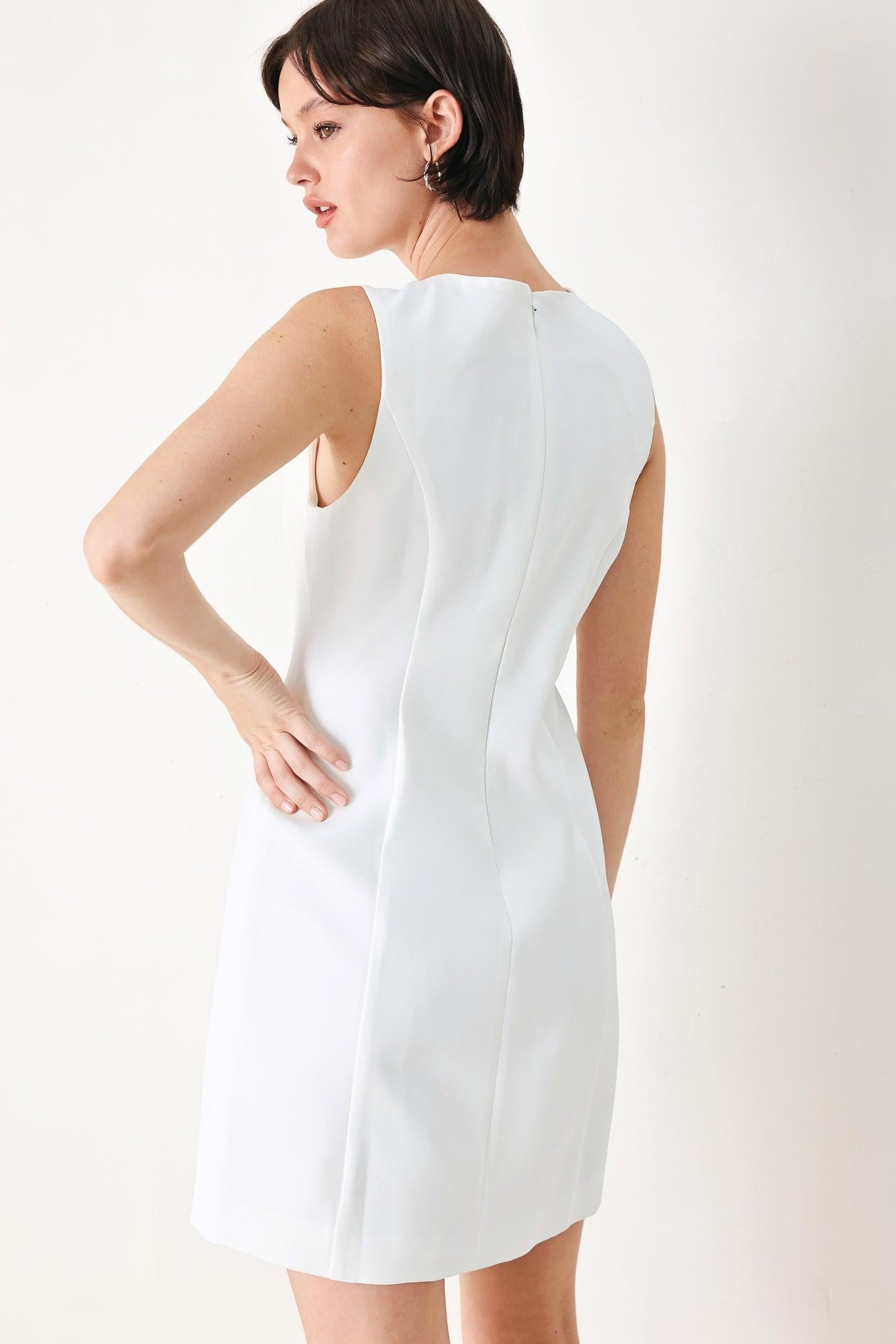 PURE GLAM WOVEN MINI DRESS - Glamourous Grace