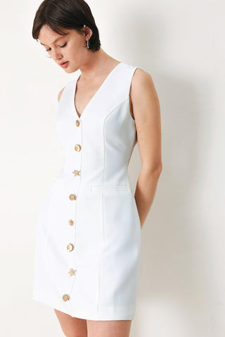 PURE GLAM WOVEN MINI DRESS - Glamourous Grace