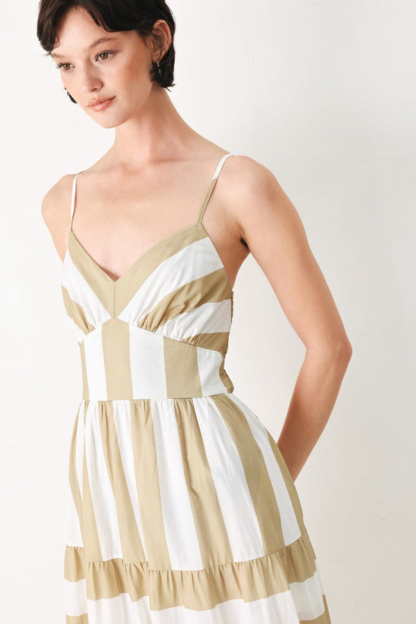 SUNKISSED BOARDWALK WOVEN MAXI DRESS - Glamourous Grace