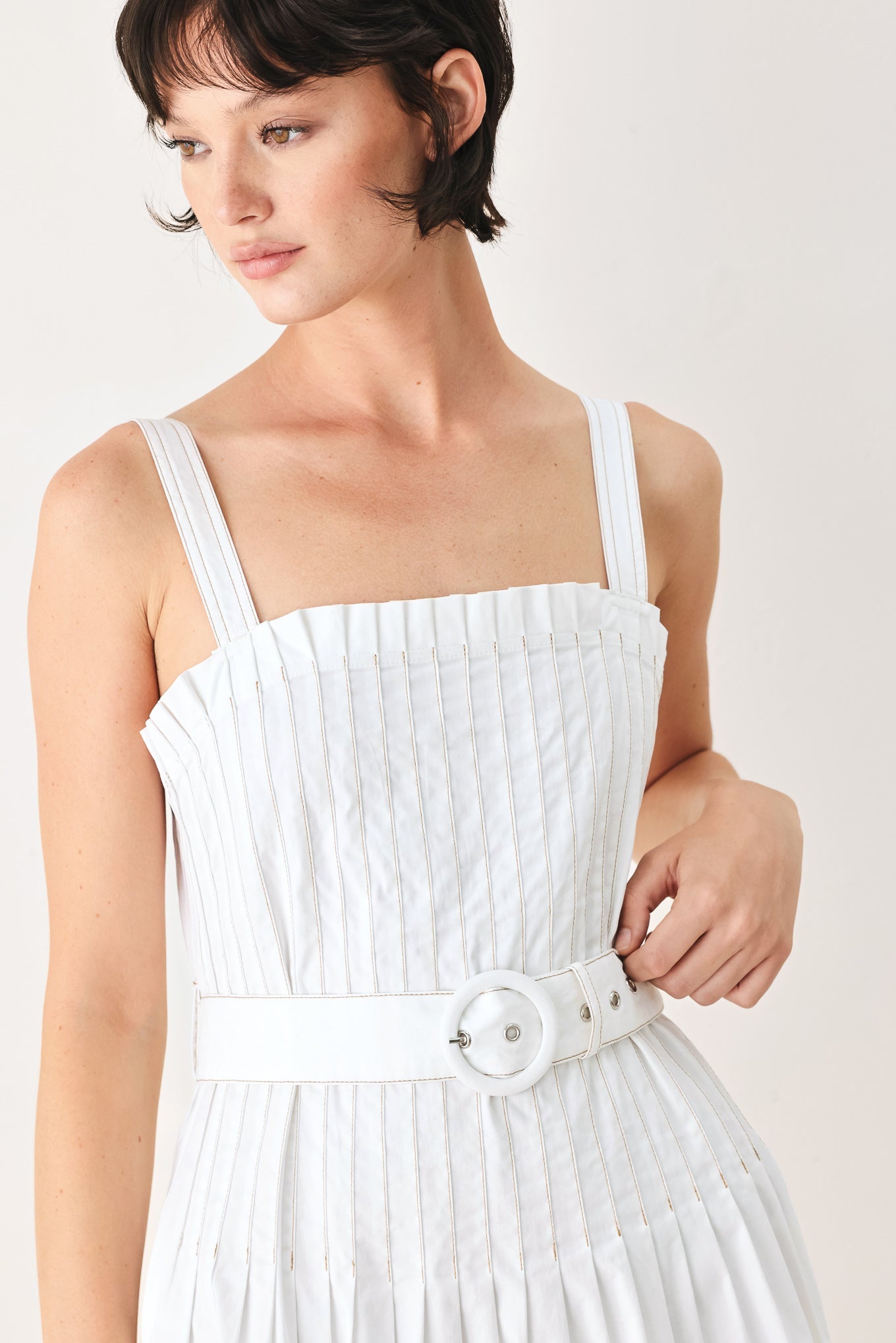 THE WEEKEND IN NANTUCKET WOVEN MIDI DRESS - Glamourous Grace