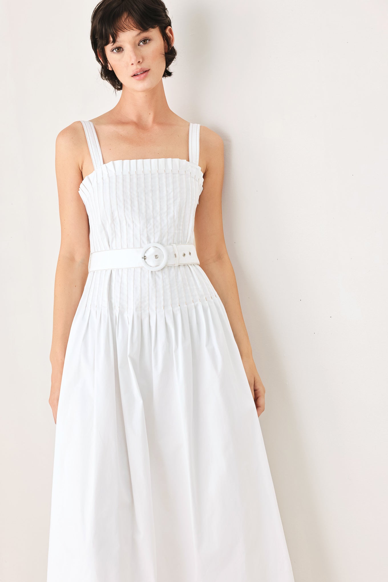 THE WEEKEND IN NANTUCKET WOVEN MIDI DRESS - Glamourous Grace