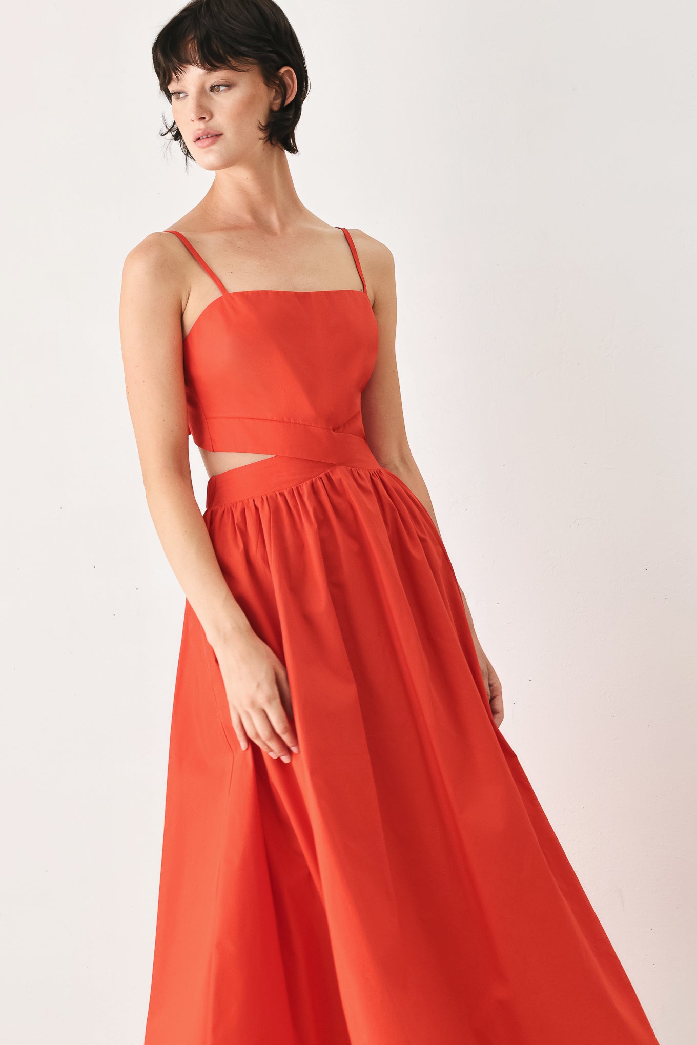 THE RIVIERA NIGHTS WOVEN MIDI DRESS - Glamourous Grace