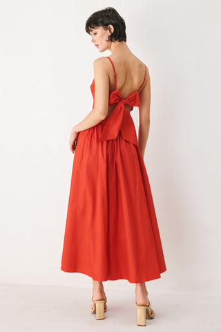 THE RIVIERA NIGHTS WOVEN MIDI DRESS - Glamourous Grace