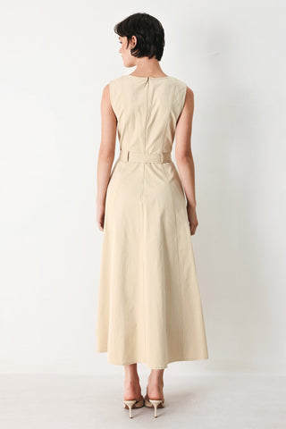 DUNE DAYDREAM WOVEN MIDI DRESS - Glamourous Grace