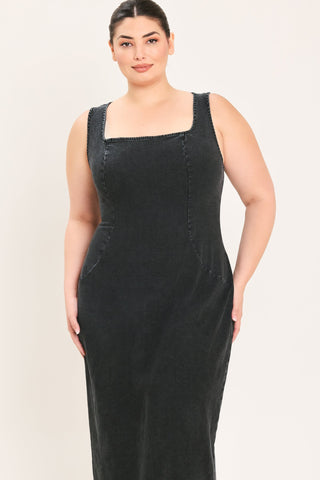 URBAN CHIC DENIM MIDI DRESS - Glamourous Grace