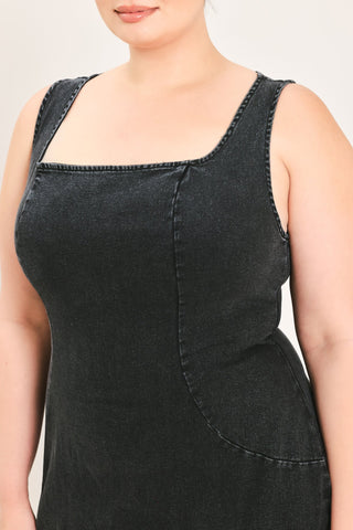 URBAN CHIC DENIM MIDI DRESS - Glamourous Grace