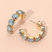 Blue, Gold, Opal