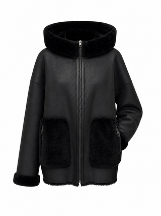 Reversible Faux Shearling Jacket