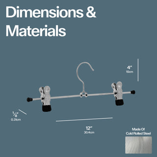 12" Pant Hanger, K-30D, Latte