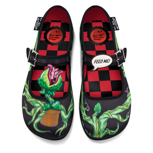 Feed Me Women's Mary Jane Flats - Glamourous Grace