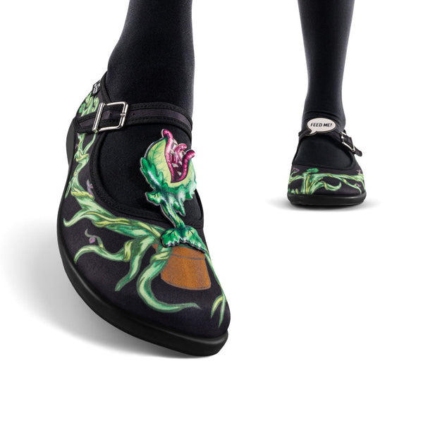 Feed Me Women's Mary Jane Flats - Glamourous Grace