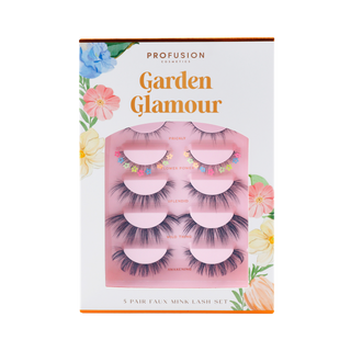 Petal Perfect | Garden Glamour 5 Pairs Faux Mink Lash Set