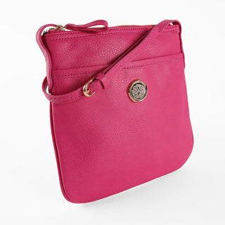 Raspberry Pink Crossbody Bag