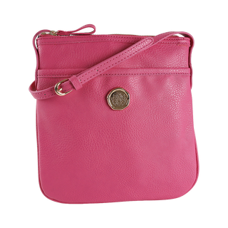 Raspberry Pink Crossbody Bag