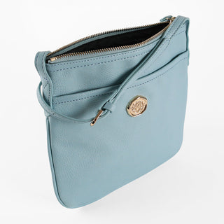 Beach Glass Blue Crossbody Bag