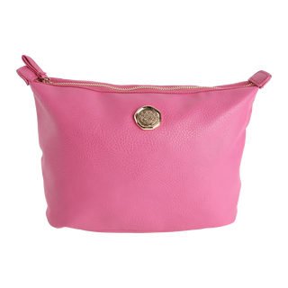 Raspberry Pink Large Cosmetic Bag
