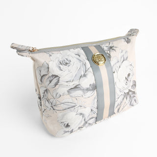 Faded Rose Large Cosmetic Bag